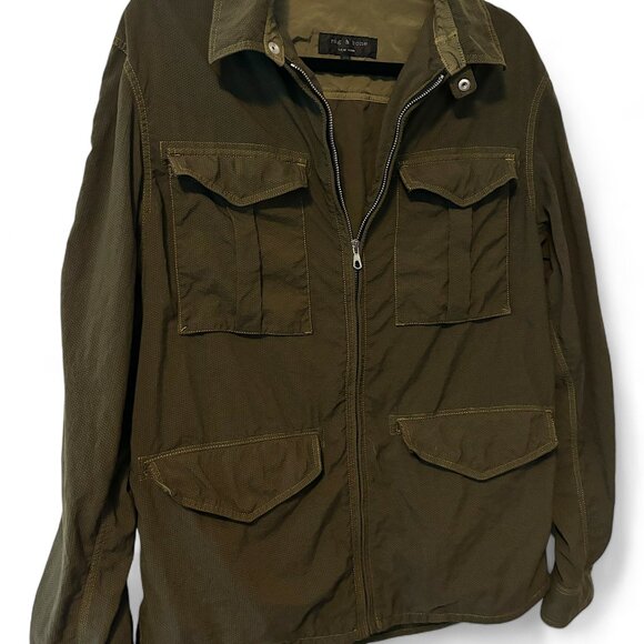 rag & bone Utility Style Nylon Field Jacket - Picture 2 of 6